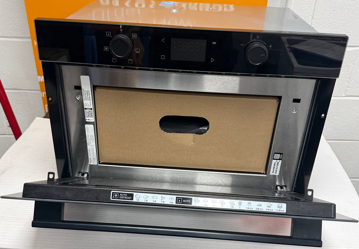 Hotpoint HPD 254CR BUK (86) 1000W 31 Litre Built-in Microwave and Grill in Black - (Ex Display) - HW182586
