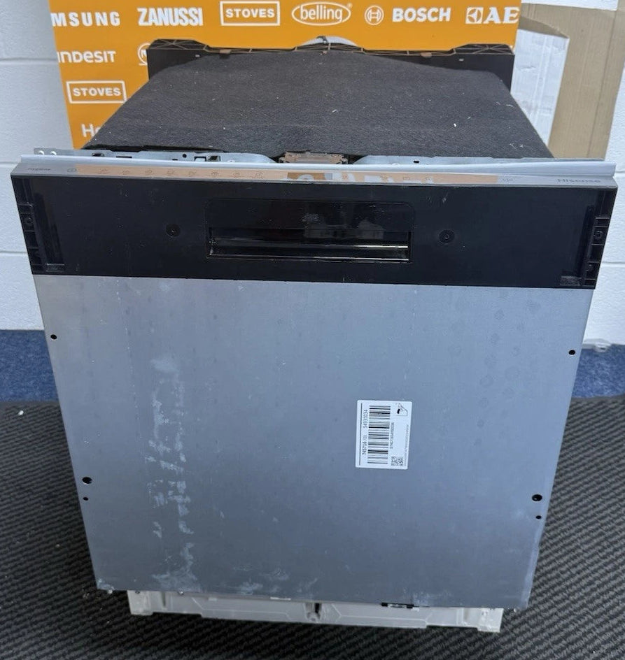 Hisense HV673A60UK (42) Full-Size Fully Integrated Dishwasher with Top Cutlery Tray - A Rated - (Ex Display) - HW182142