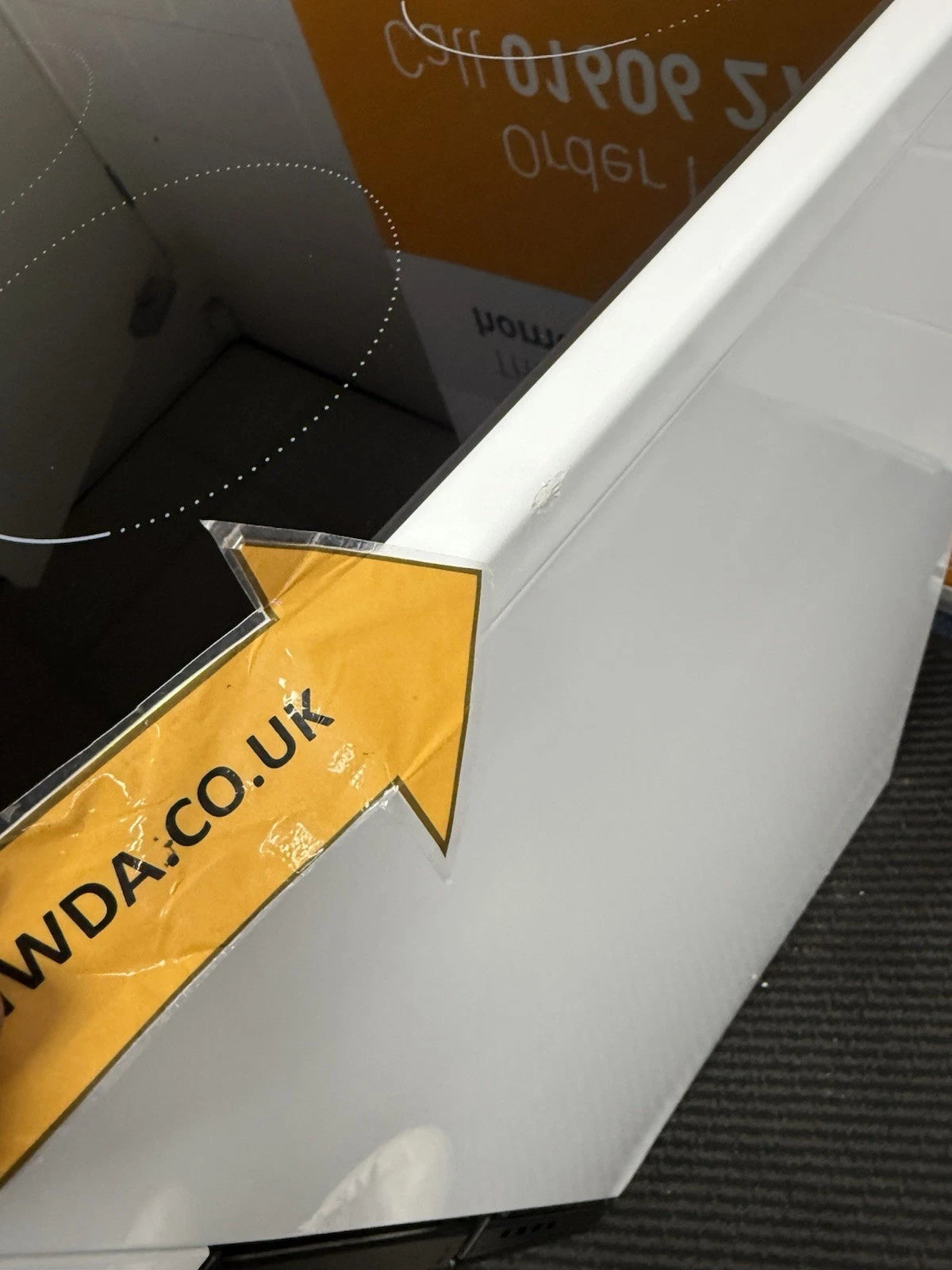 New World 444412057 (73) FDO 50E 50cm Electric Ceramic Cooker in White - (Ex Display) - HW182373