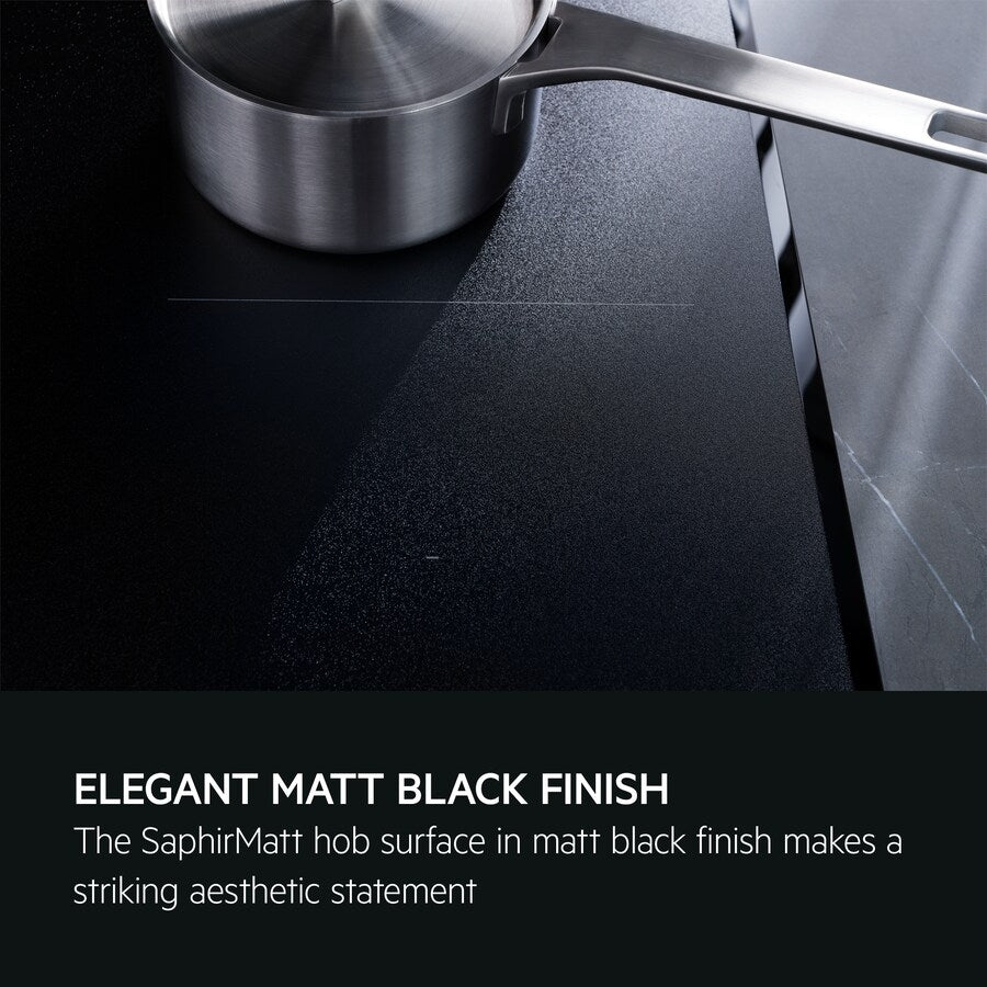 AEG SaphirMatt® TCH74B01FZ (61) 71cm 4 Zone Induction Hob with Venting Extraction in Matt Black - A+ Rated - (Tatty Box) - HW182361 - MANAGERS SPECIAL PRICE £1039.20