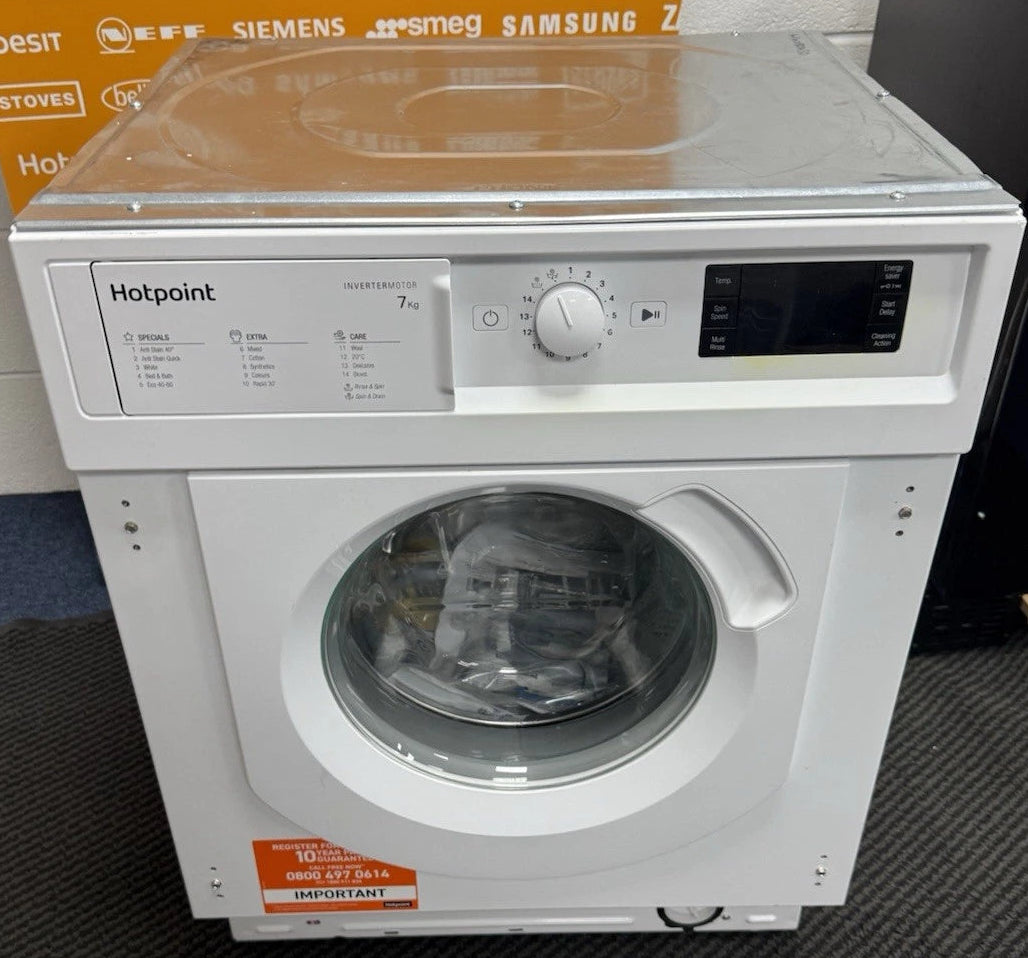 Hotpoint BI WMHG 71483 UK N (50) 7KG 1400RPM Integrated Washing Machine - (Blemished) - HW182450