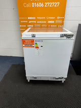Beko BLS4682 (75) Integrated Undercounter 82cm Larder Fridge with Fixed Door Hinge - E Rated - (Tatty Box) - HW182475