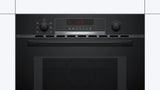 Bosch Series 4 CMA583MB0B (71) Integrated Compact Combination Microwave Oven in Black - (Tatty Box) - HW182771