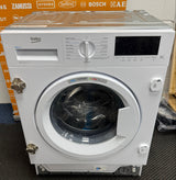 Beko WTIK94121F (57) Integrated 9KG 1400 Spin Washing Machine in White - A Rated - (Graded) - HW182157