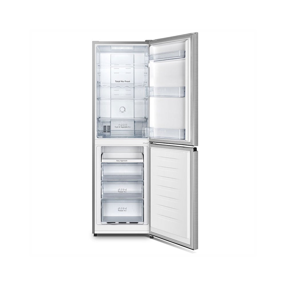 Teknix FFPH1825PX/E 256 Litre Fridge Freezer with Total No Frost in Stainless Steel - POHW0085