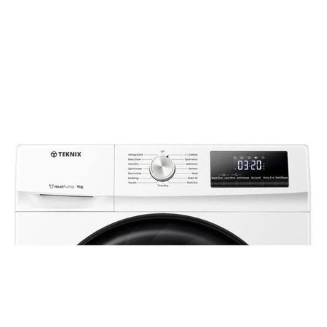 Teknix TKHP9HW 9KG Heat Pump Dryer in White - A++ Rated - POHW0113