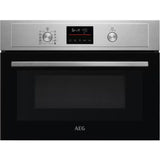 AEG 3000 KMX525060M (43) Built-In Microwave with Grill in Stainless Steel - HW182446