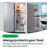 Beko BLSD4V577 (72) Built In HarvestFresh™ Tall Larder Fridge - 309 Litres - E Rated - (Ex Display) - HW182472