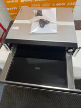 AEG KDK911424M 14cm Warming Drawer in Stainless Steel and Black EX DISPLAY - HW182203