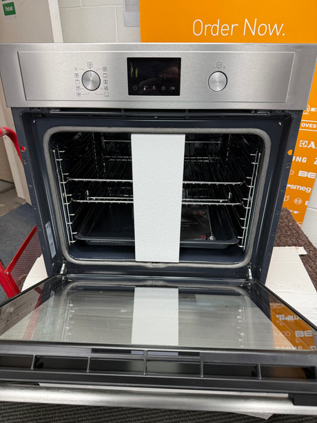 AEG BPX535061M (67) SurroundCook Built-In Electric Single Oven with Pyrolytic Self Cleaning in Stainless Steel - A+ Rated - (EX Display) - HW182267