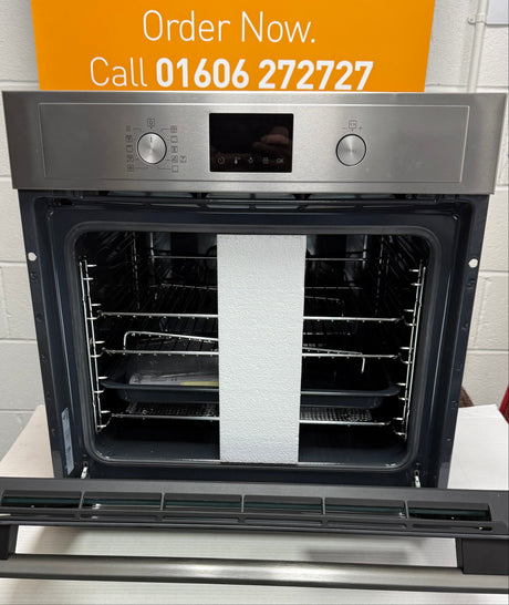 AEG BEX535A61M (32) 3000 Built-in Electric Single Oven with AirFry and Aqua Clean in Stainless Steel - A+ Rated - (Blemished) - HW182532