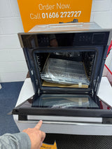 Hotpoint Class 6 HOI6A8PT1SXUK (45) Built in Single AirFry Oven with Pyrolytic Self Cleaning in Stainless Steel - (Ex Display Bemished) - HW182804