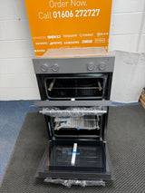 Beko RecycledNet® BBXDF21000S (97) Built In Double Oven in Silver - A/A Rated ex display HW182397