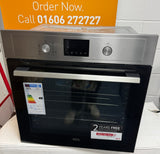 AEG BEX535A61M (32) 3000 Built-in Electric Single Oven with AirFry and Aqua Clean in Stainless Steel - A+ Rated - (Blemished) - HW182532