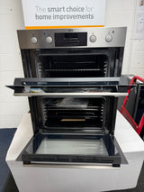 AEG 6000 Series DUB331110M (99) Built Under Electric Double Oven in Stainless Steel - A Rated - HW182499