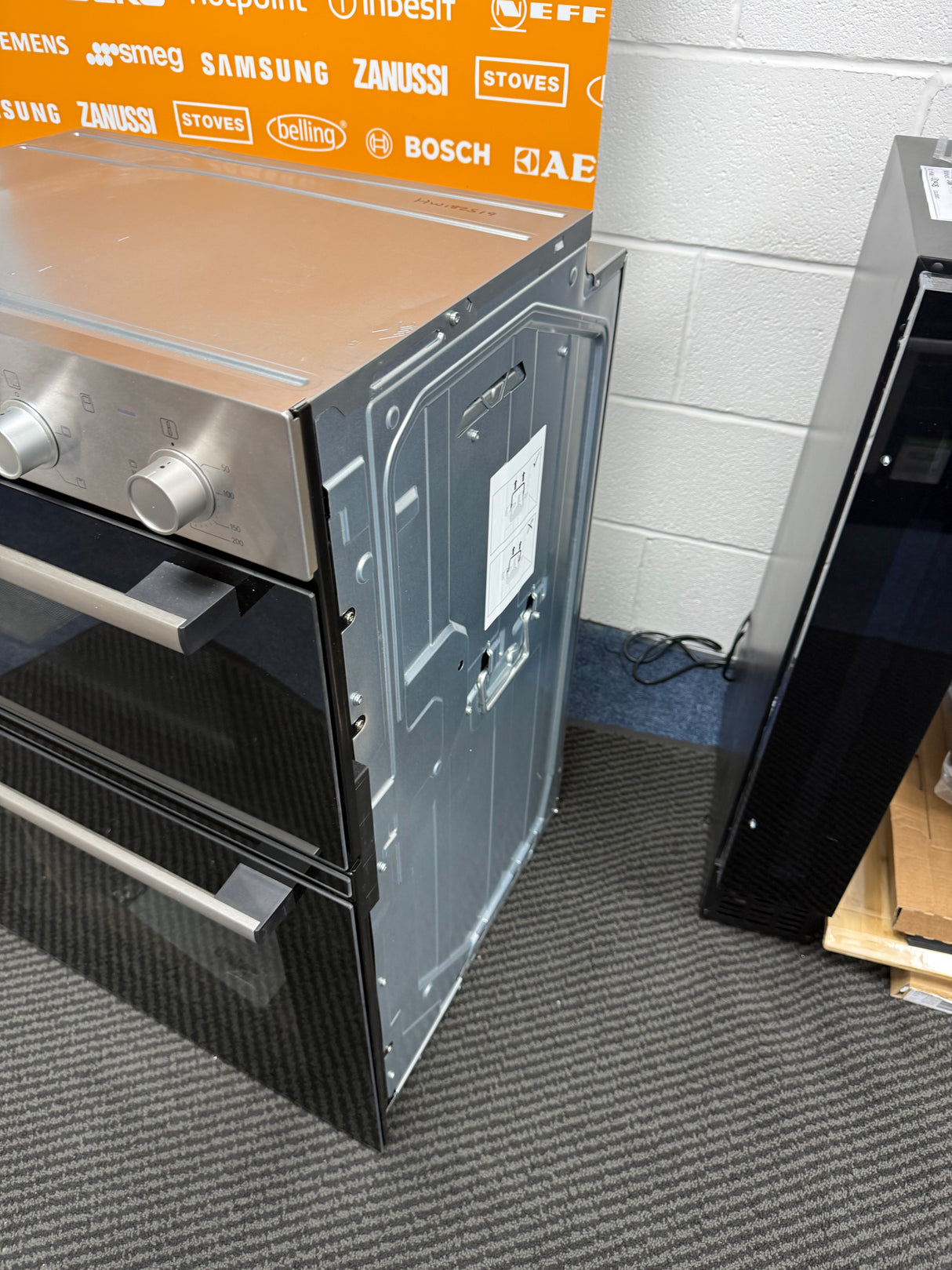 Bosch Series 2 MHA133BR0B (19) Built In Electric Double Oven in Stainless Steel - A Rated - (Ex Display) - HW182519