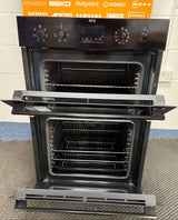 AEG 6000 DCB535060B (65) Surround Cook Double Built-in Oven in Black - A/A Rated - (Ex Display ) - HW182565