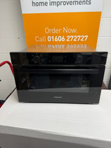 Hotpoint HPD 254CR BUK (92) 1000W 31 Litre Built-in Microwave and Grill in Black - (Blemished) - HW182492