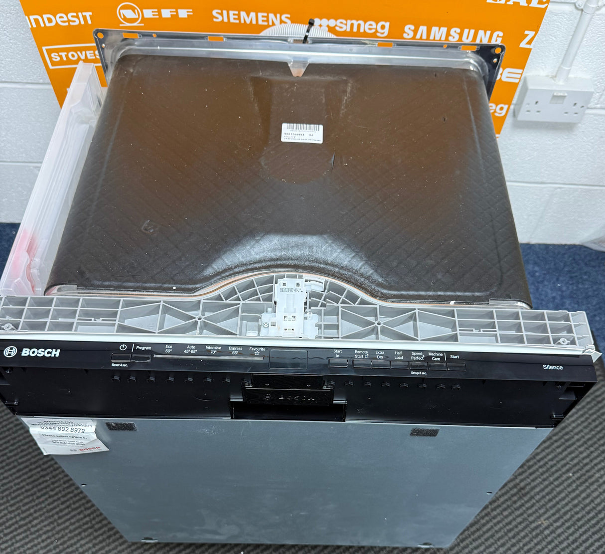 Bosch Series 2 SMV2HTX02G (90) 60cm Fully Integrated Dishwasher with Wi-Fi Enabled Home Connect - D Rated - (Ex Display )- HW182490