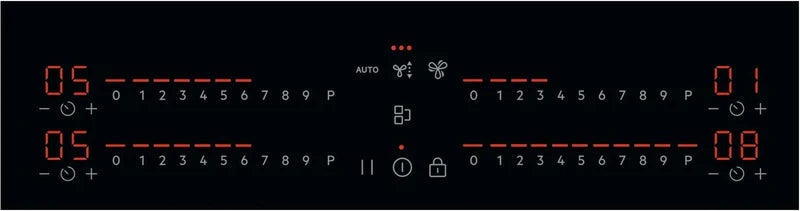 AEG SaphirMatt® TCH74B01FZ (61) 71cm 4 Zone Induction Hob with Venting Extraction in Matt Black - A+ Rated - (Tatty Box) - HW182361 - MANAGERS SPECIAL PRICE £1039.20