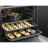 AEG BEX335011M (96) SurroundCook Built-in Electric Single Oven with Aqua Clean in Stainless Steel - A Rated - (Ex Display) - HW181796