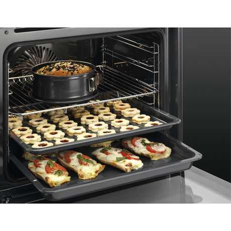 AEG BEX335011M (48) SurroundCook Built-in Electric Single Oven with Aqua Clean in Stainless Steel - A Rated - (Ex Display) - HW182248
