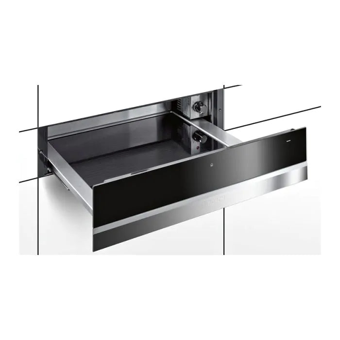Bosch BIC630NS1B (37) 14cm Warming Drawer in Black & Stainless Steel - (Ex Display) - HW182137