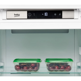 Beko BFFD4577 178cm Integrated Frost Free 220L Tall Upright Freezer with Sliding Hinge - E Rated - GRADED DENTED HW182449