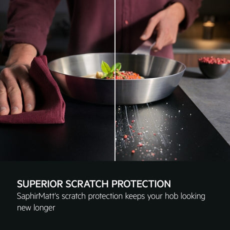 AEG SaphirMatt® TCH74B01FZ (61) 71cm 4 Zone Induction Hob with Venting Extraction in Matt Black - A+ Rated - (Tatty Box) - HW182361 - MANAGERS SPECIAL PRICE £1039.20