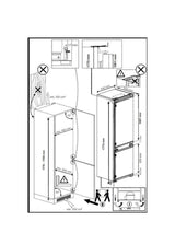Beko BCFD4V73 (91) 70/30 Frost Free HarvestFresh™ Integrated Fridge Freezer with Sliding Hinge - E Rated - (New Tatty Box) - HW182591