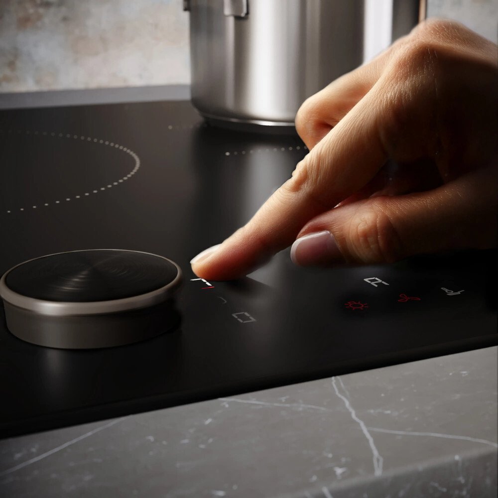 Neff N90 T68NUV4A0 (55) 80cm Induction Hob in Matt Black with TwistPad® - (Tatty Box) - HW182755