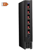 Cata UBBKWC15F (05) 15cm 7 Bottle Wine Cooler in Black - (Ex Display) - HW182405
