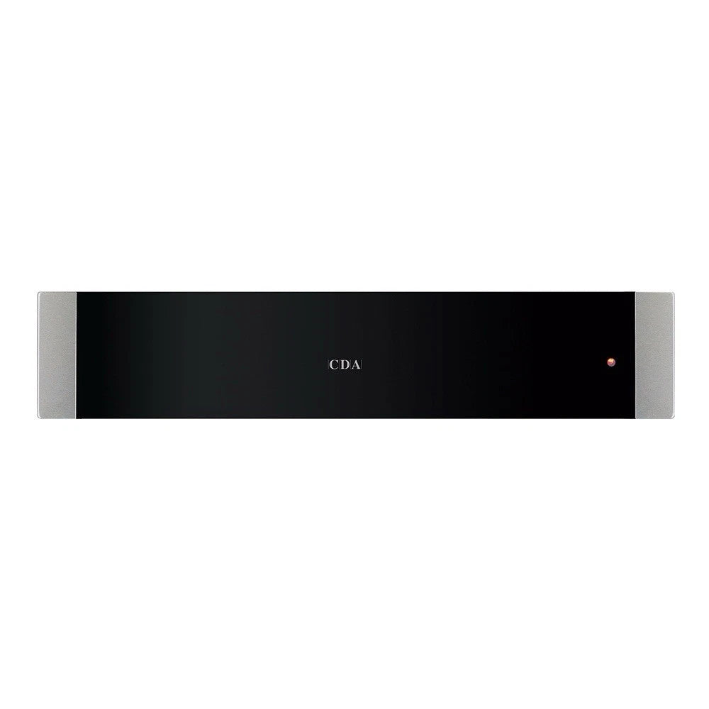 CDA VW152SS (98) 14cm Warming Drawer in Black & Stainless Steel - (Ex Display) - HW182298