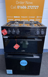 Belling 444412047 FSA Vision DF BLK (71) 60cm Dual Fuel Cooker with Double Oven in Black - (Ex Display) - HW182371
