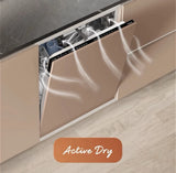 Hotpoint H8I HT59 LS UK (93) Hydroforce Full Size Integrated Dishwasher in Black - B Rated - (Ex Display) - HW182493