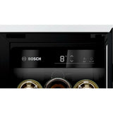 Bosch Series 6 KUW20VHF0G (10) 21 Bottle 30cm Built-in Wine Cooler - F Rated - (Ex Display) - HW182310