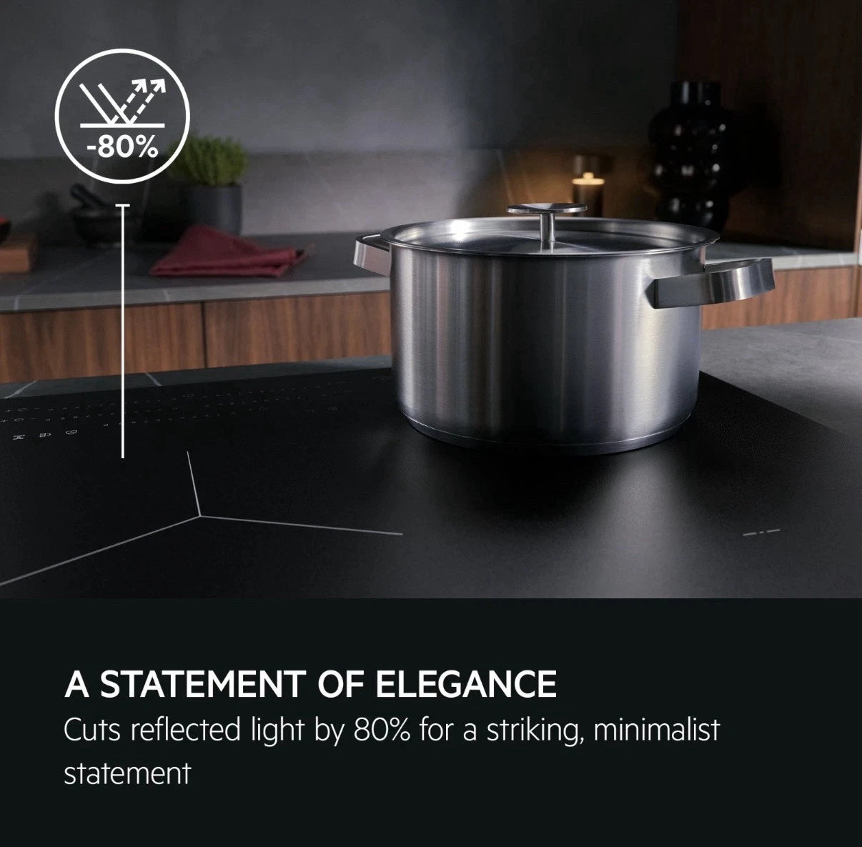 AEG TO64IB00FZ (53) 6000 SaphirMatt® Bridge Zone 59cm Induction Hob - (Tatty Box) - HW182553