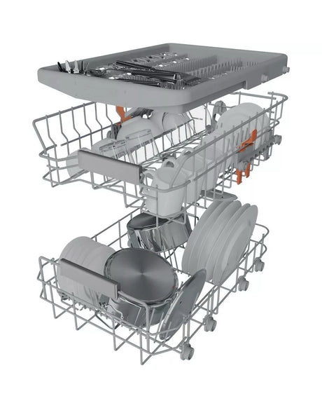Hotpoint HP4ID11CS80UK (97) 45cm Slimline Integrated Dishwasher with 11 Place Settings - D Rated - (Ex Display) - HW182697