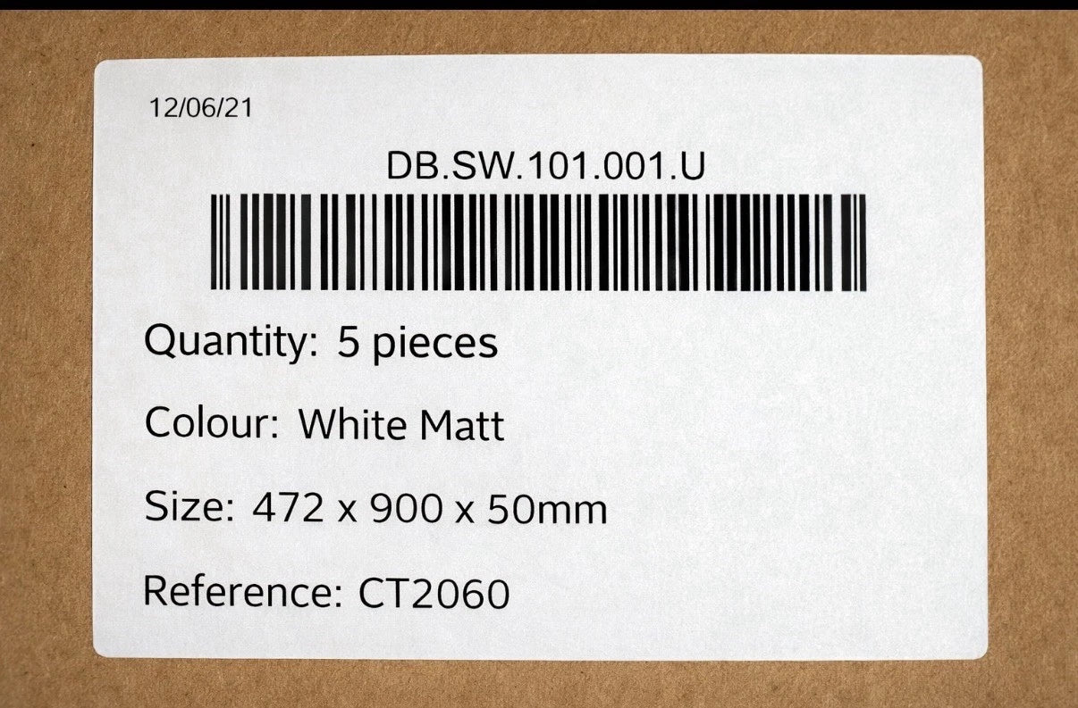 White Plastic Cutlery Drawer Insert (Thickness-2.5mm Width-900mm  Depth-470mm Height-55mm) - Box of 5 - WCT5 - MANAGERS SPECIAL NOW £32.00