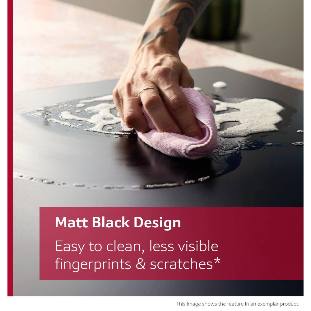 Neff N90 T68NUV4A0 (55) 80cm Induction Hob in Matt Black with TwistPad® - (Tatty Box) - HW182755