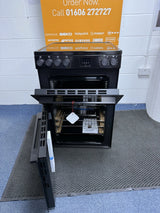 Belling 444412058 FSA Vision 60Ei BSS (72) 60cm Electric Induction Cooker with Double Oven in Black - (Ex Display) - HW182372