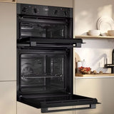 Neff N50 U1ACE2AG3B (35) Built-in Electric Double Oven in Graphite - A/B Rated - (Ex Display) - HW182535