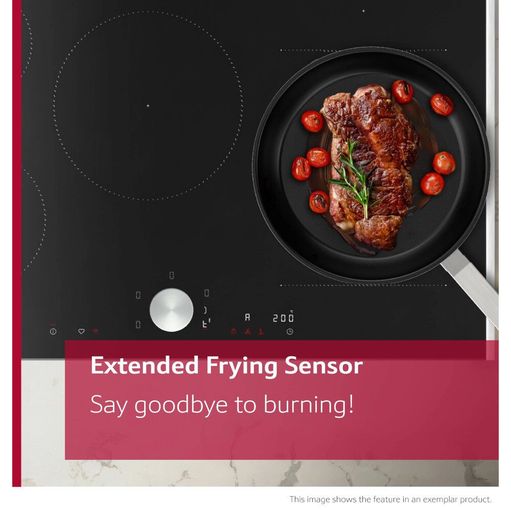 Neff N90 T68NUV4A0 (55) 80cm Induction Hob in Matt Black with TwistPad® - (Tatty Box) - HW182755