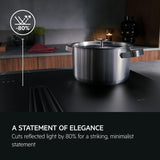 AEG SaphirMatt® TCH74B01FZ (61) 71cm 4 Zone Induction Hob with Venting Extraction in Matt Black - A+ Rated - (Tatty Box) - HW182361 - MANAGERS SPECIAL PRICE £1039.20