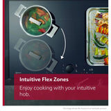 Neff N90 T68NUV4A0 (55) 80cm Induction Hob in Matt Black with TwistPad® - (Tatty Box) - HW182755