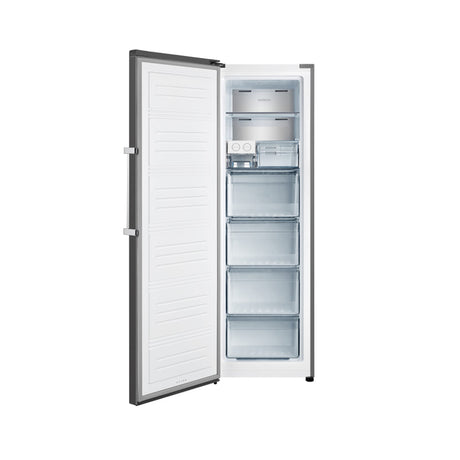Teknix TH60TNFBIX 274L Total No Frost Single Door Freezer in Black Seel - D Rated - POHW0118 **(Suitable for Garage Use -15°C)**