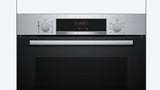 Bosch Series 4 HQA574BS3B (94) Electric Single Oven with Pyrolytic Self Cleaning in Stainless Steel - (Ex display) - HW182523