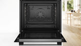 Bosch Series 4 HQA574BS3B (94) Electric Single Oven with Pyrolytic Self Cleaning in Stainless Steel - (Ex display) - HW182523