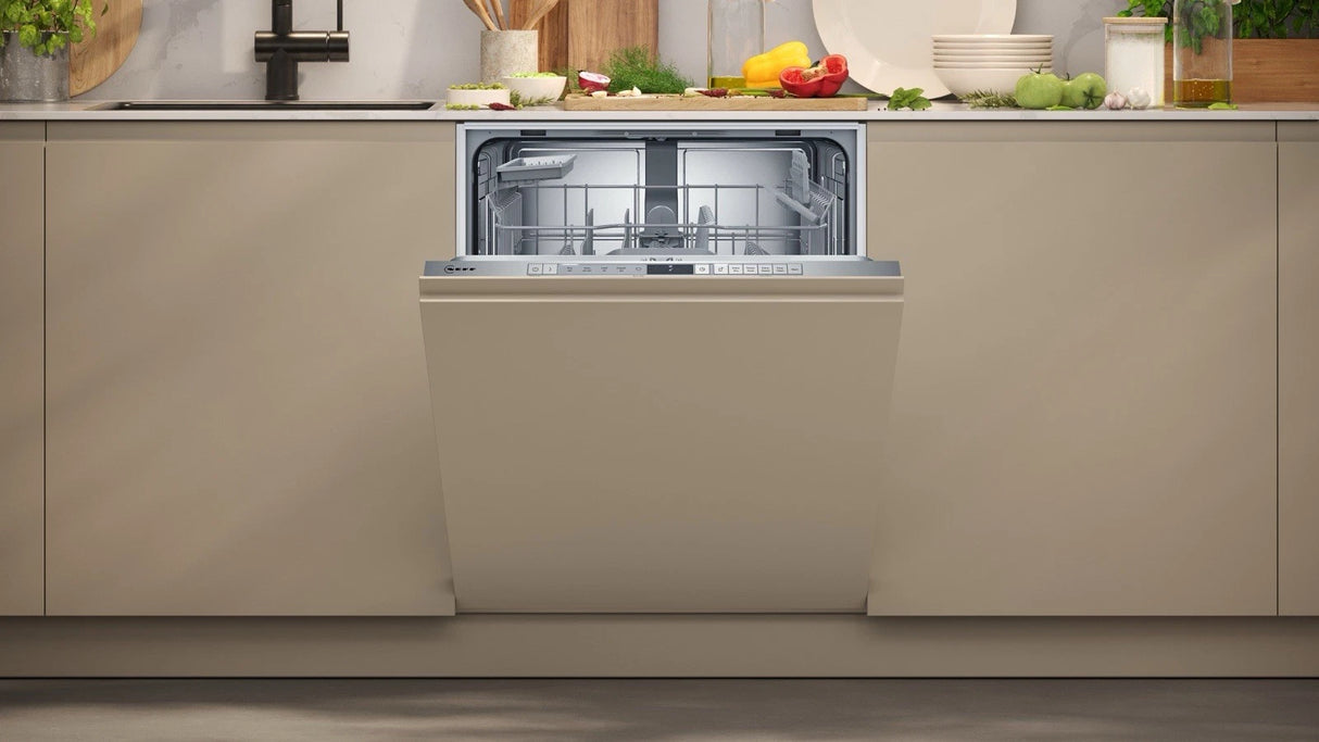 Neff N30 S153HTX02G (30) Wi-Fi Enabled Full Size Integrated Dishwasher Ex display - HW182526