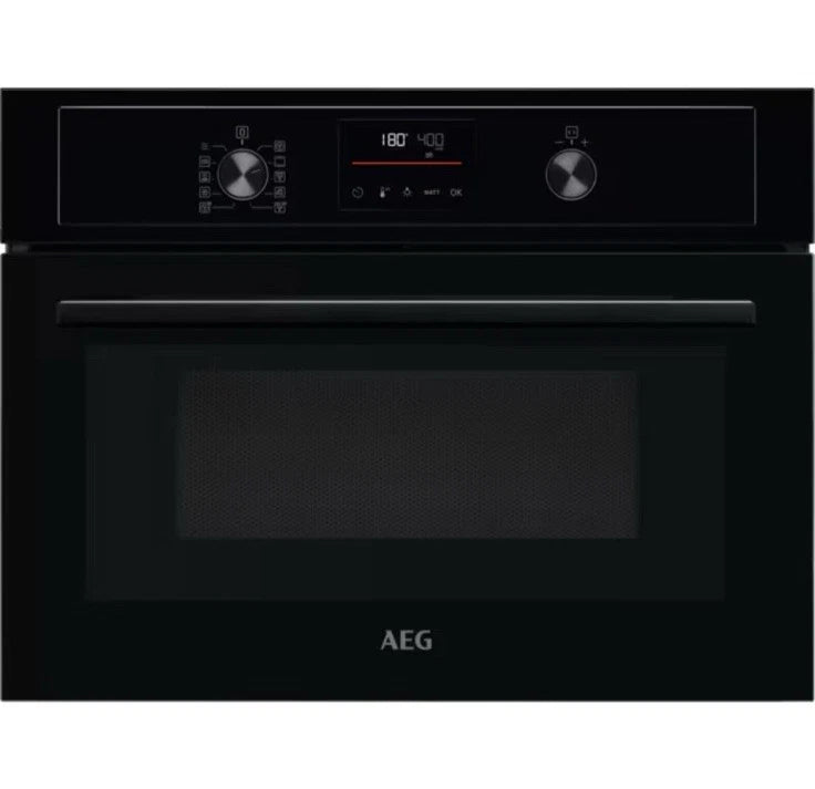 AEG KMX365060B (92) Built-In Combination Microwave Oven in Black - (Ex Display) - HW182292